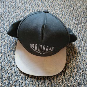 Black Armada Hardgoods Skis Trucker Snapback Hat Cap Apparel Baseball Hat
